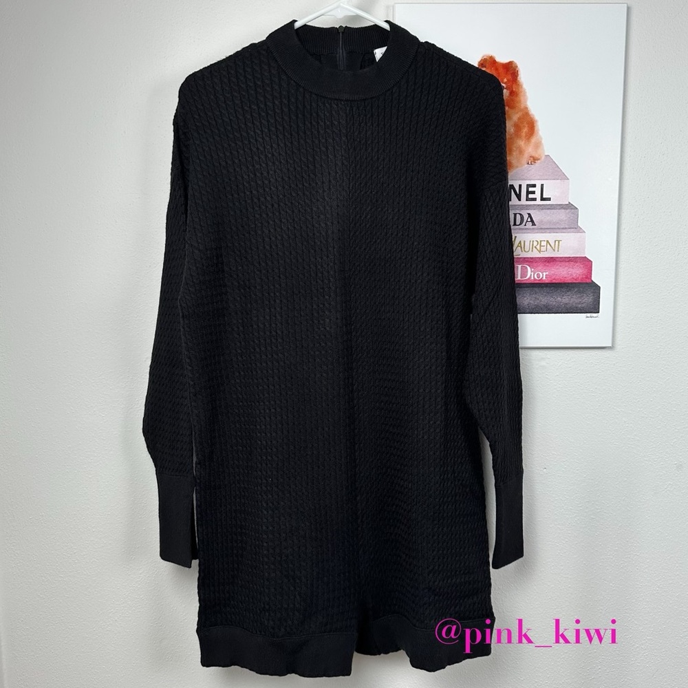 WeWoreWhat Mock Neck Sweater Romper - Picture 11 of 15